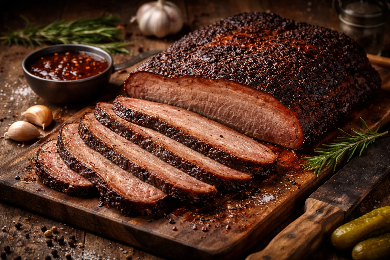 Brisket ahumado gourmet